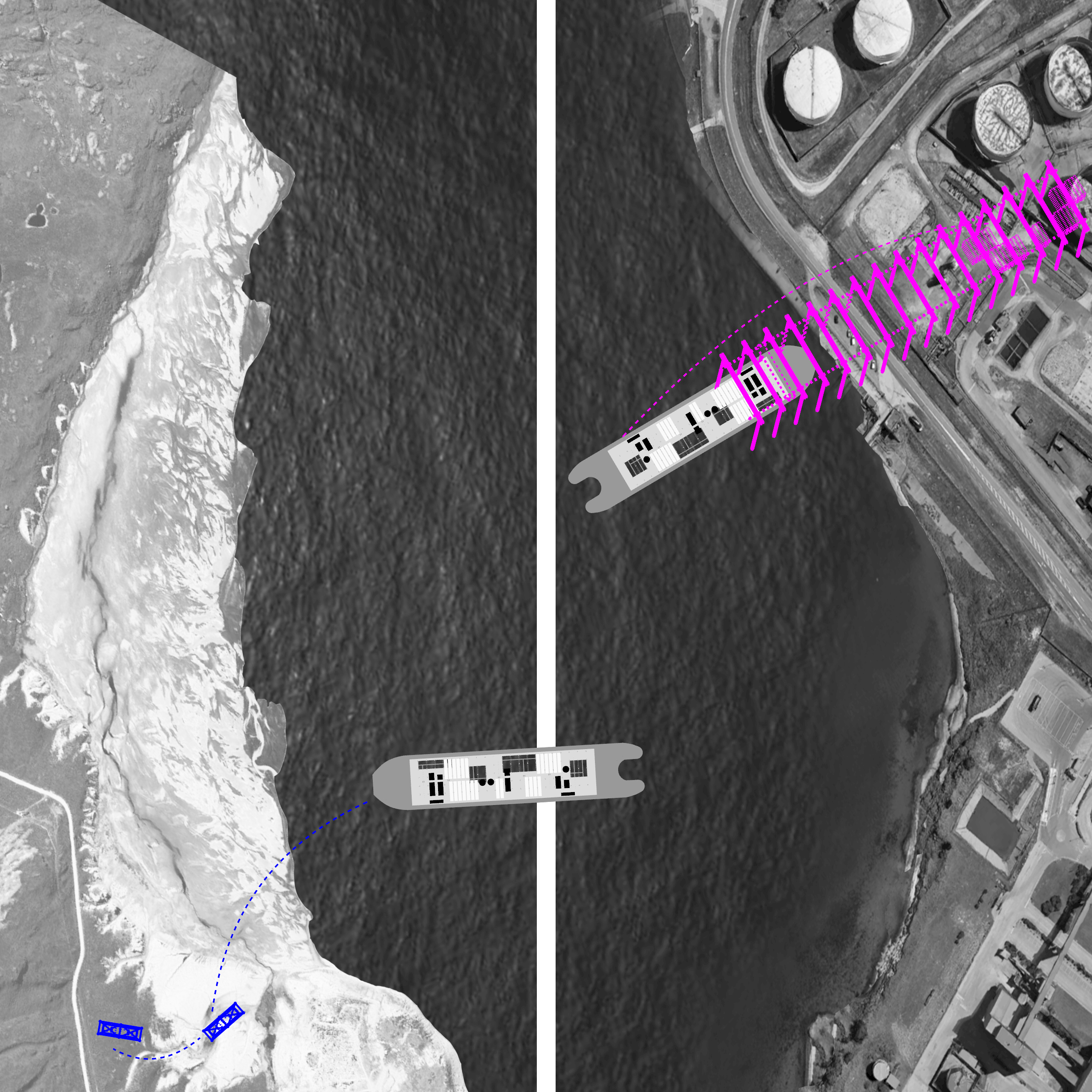 On-site to Non-site Map